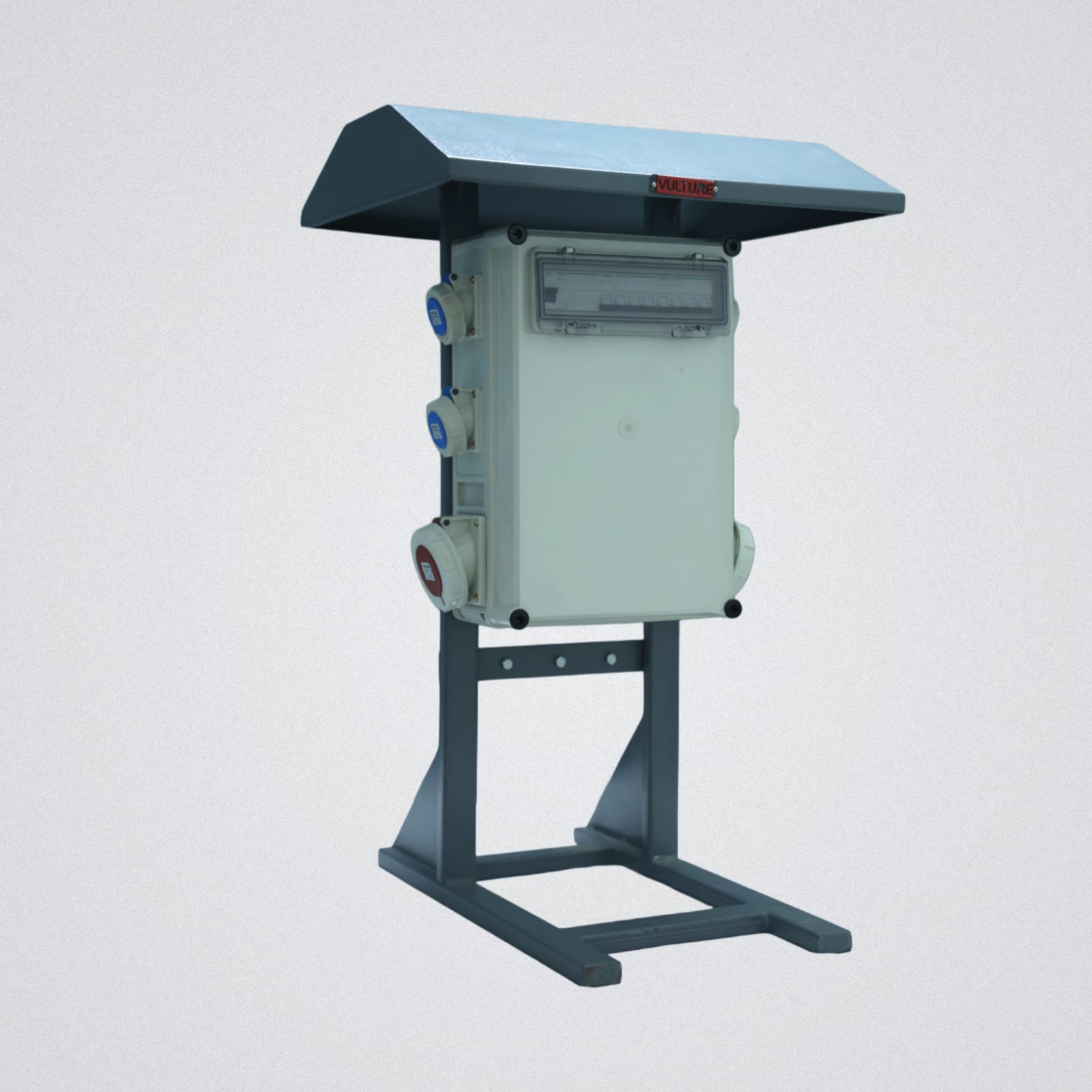 ABS IP67 Socket Enclosures with Metal Canopy (Outdoor Protected Units)