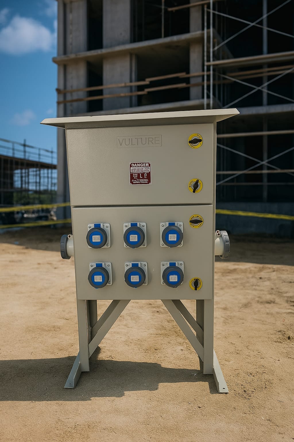 Industrial Socket Panels (Floor-Mounted Outdoor Type) - Image 3