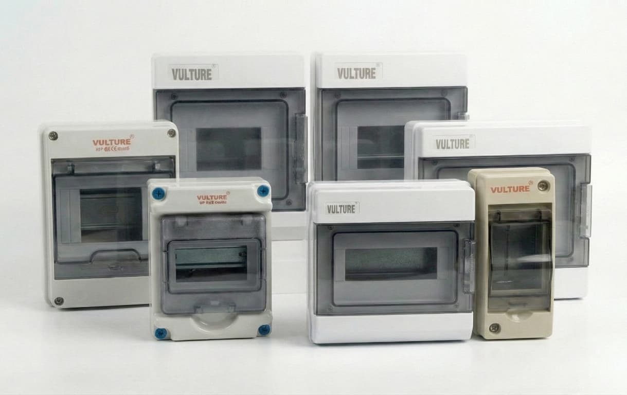 Weatherproof MCB Distribution Box (2–12 Way) | Outdoor MCB Enclosures